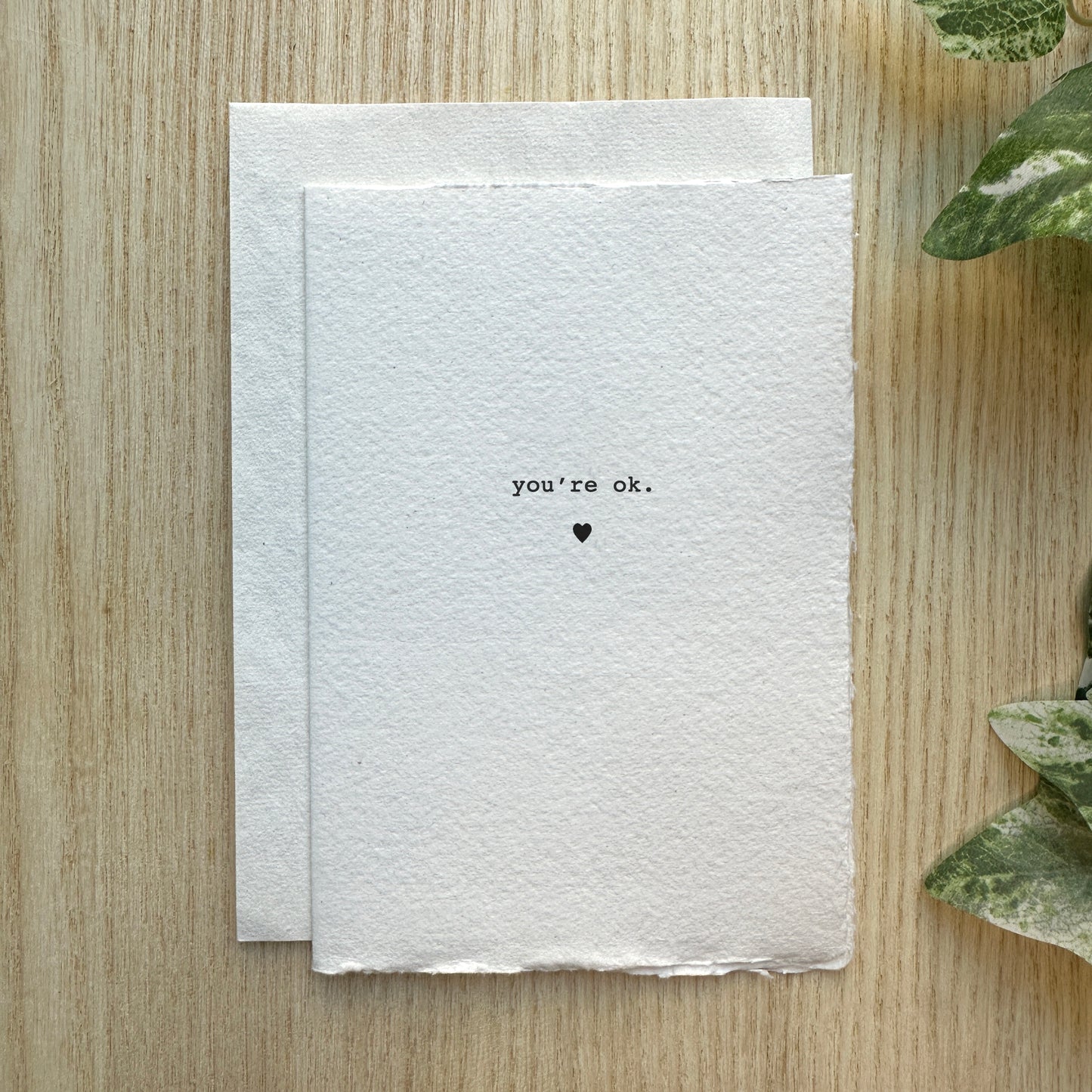 Eco Hand Made Valentines Day Card #5