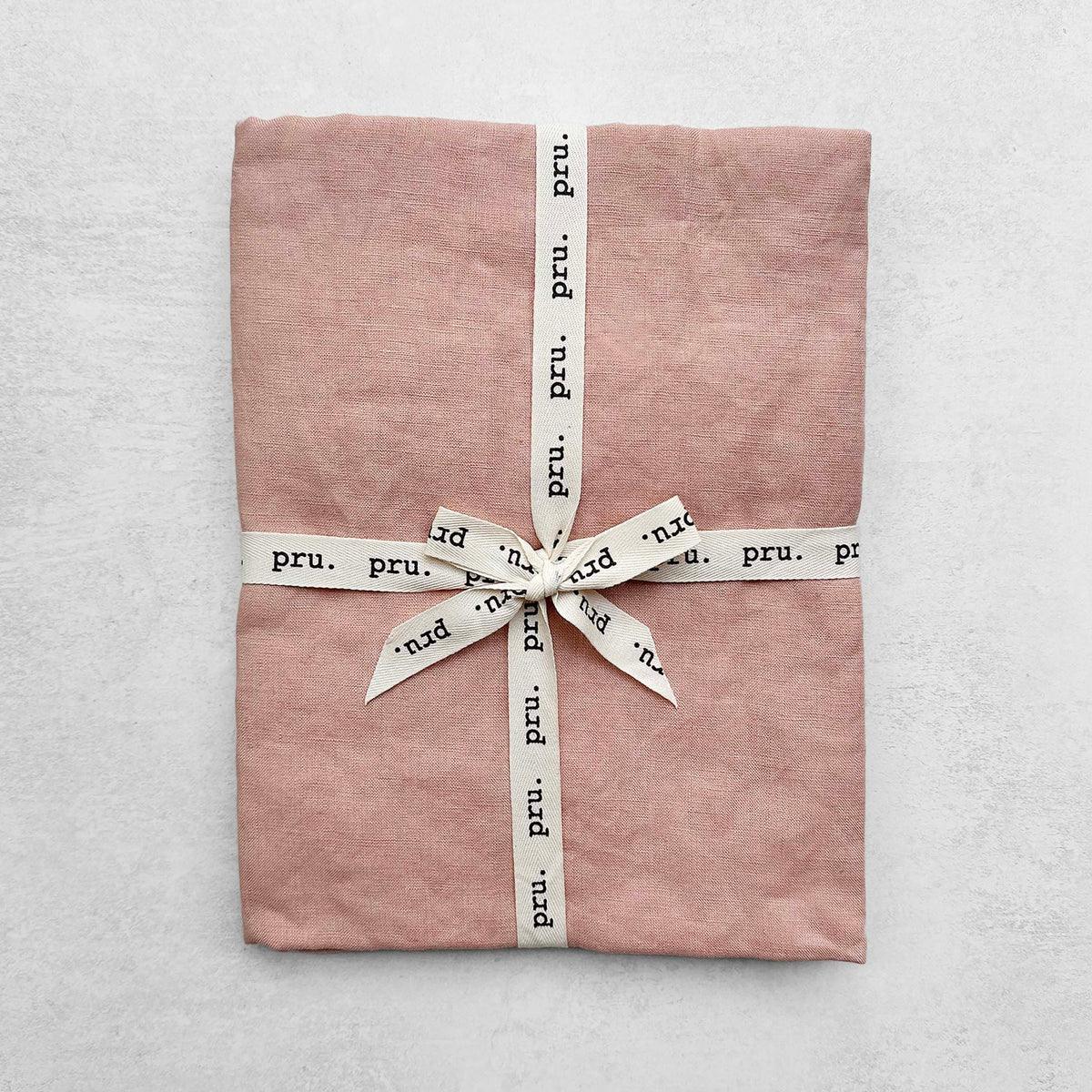 100% Linen Tablecloth OEKO-TEX® Certified - Pale Pink