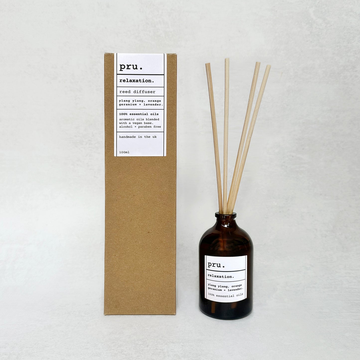 Apothecary 100% Essential Oil Diffuser 100ml - Relaxation
