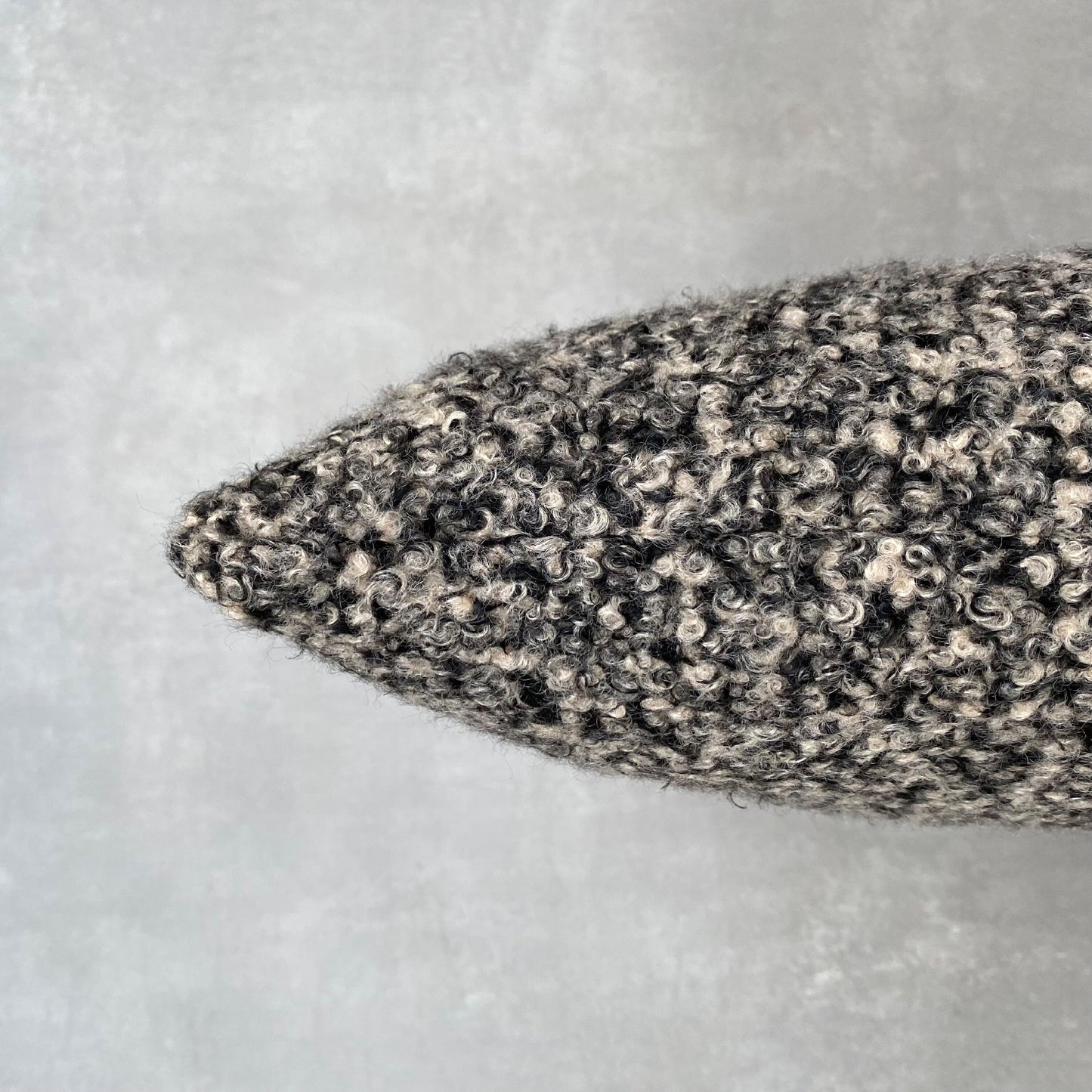 The Bouclé Cushion Pebble