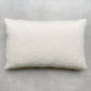 The Bouclé Lumbar Cushion Ivory