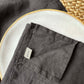 100% Linen Napkins OEKO-TEX® Certified – Charcoal X2
