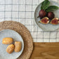 100% Linen Table Runner OEKO-TEX® Certified - Black & White Check