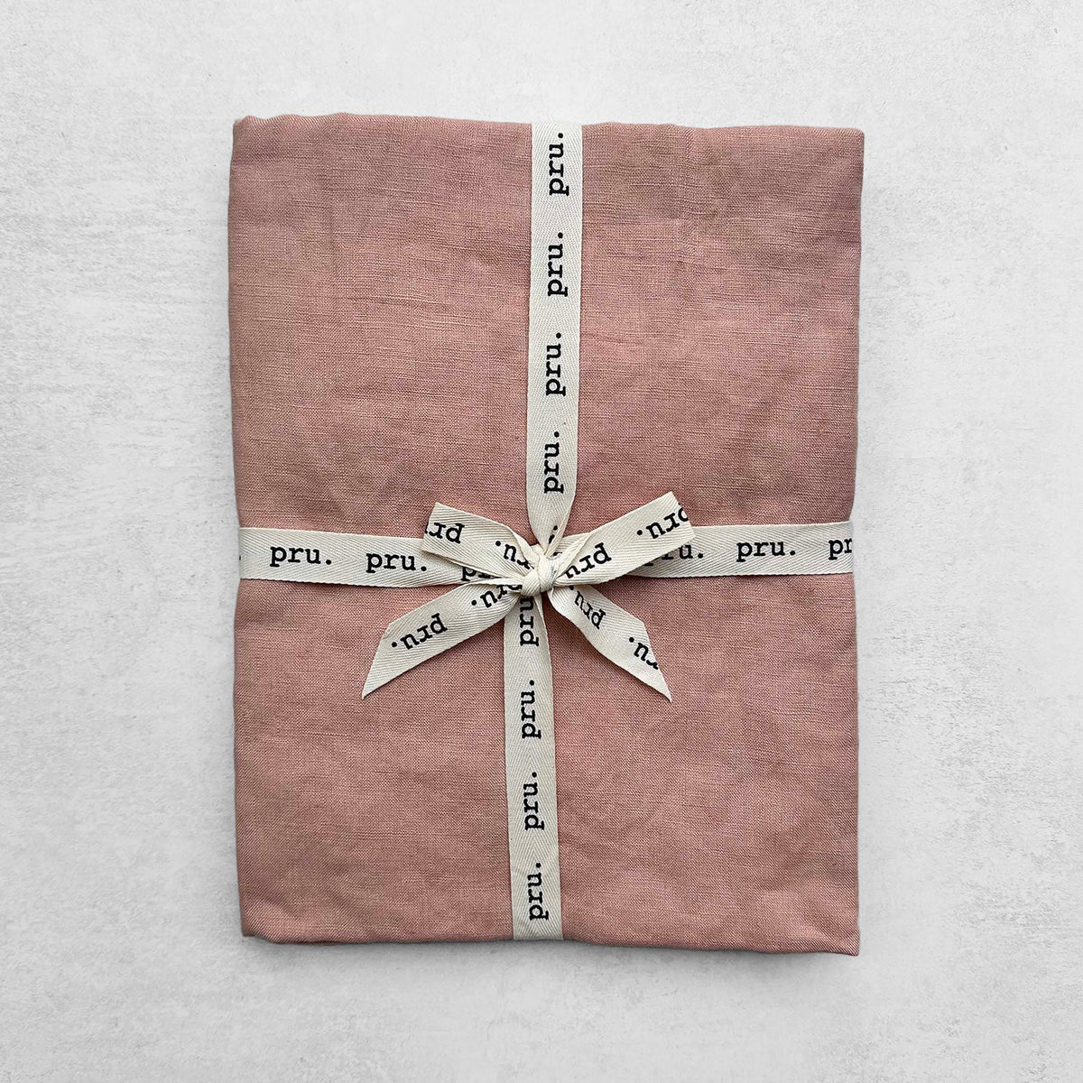 100% Linen Tablecloth OEKO-TEX® Certified - Faded Blush