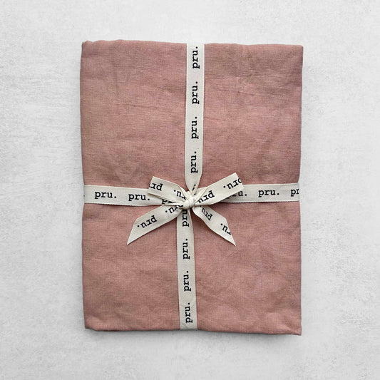 100% Linen Tablecloth OEKO-TEX® Certified - Faded Blush