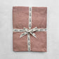 Travel Towel 100% OEKO-TEX® Certified Linen - Faded Blush