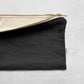 The Linen Pouch Bag - Charcoal