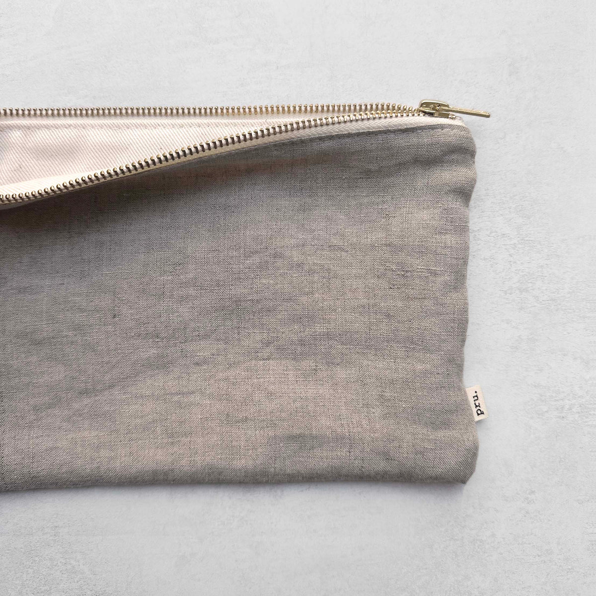 The Linen Pouch Bag - Natural