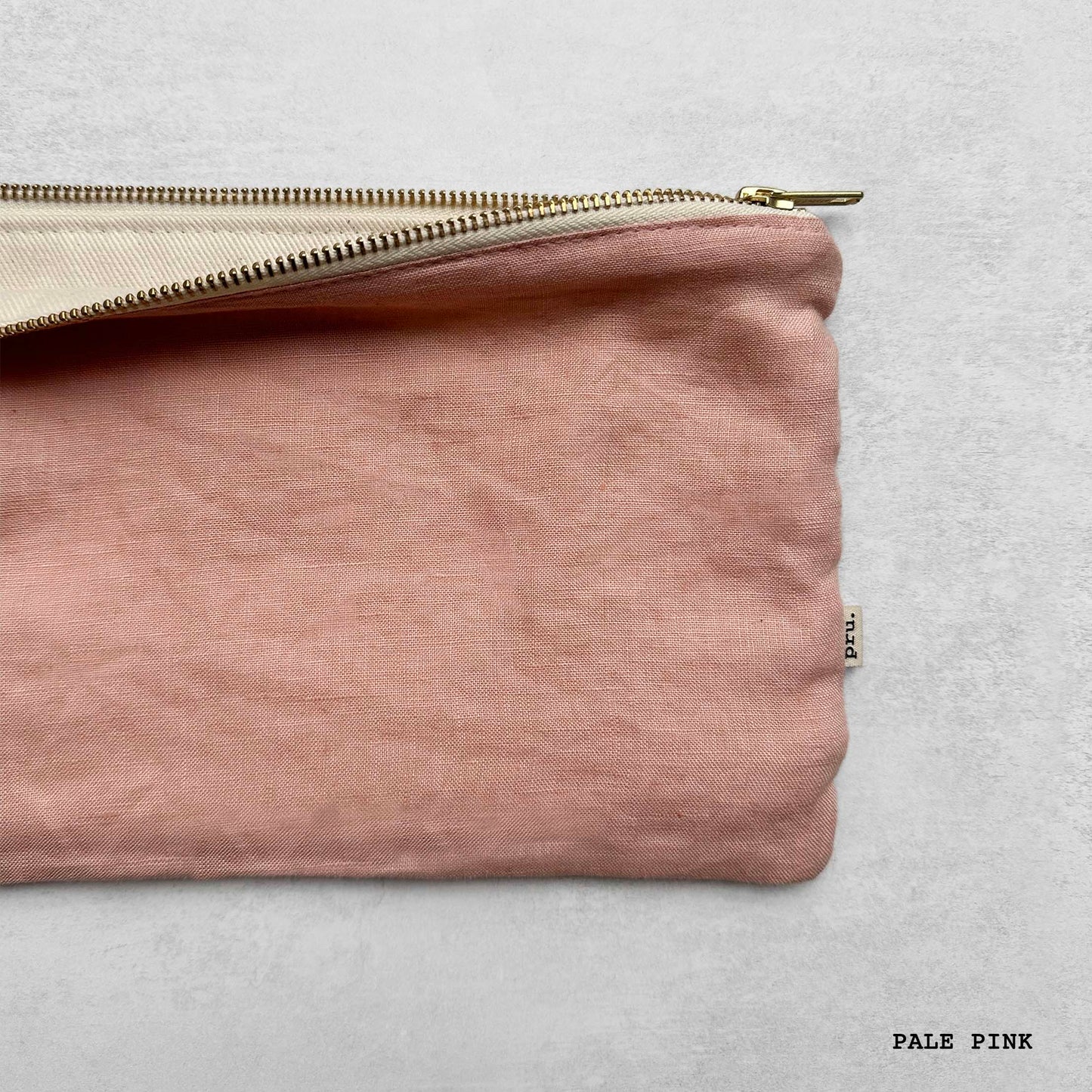 The Linen Pouch Bag - Flat