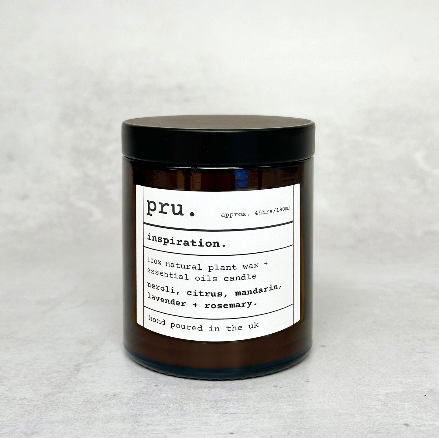 Apothecary 100% Essential Oil Massage Candle - Inspiration