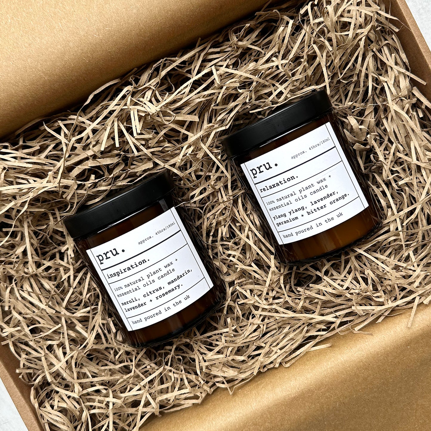 Apothecary 100% Essential Oil Massage Candle Gift Set