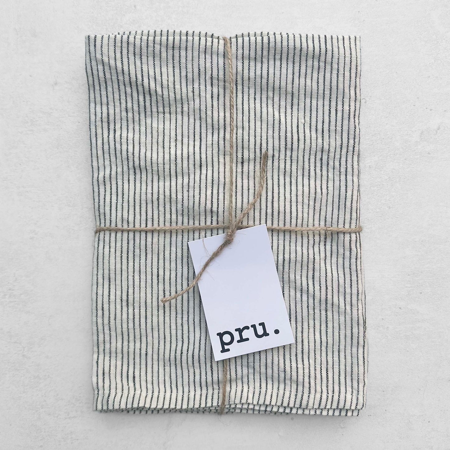100% Linen Napkins OEKO-TEX® Certified – Striped X2