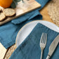 100% Linen Napkins OEKO-TEX® Certified – Islington Blue X2