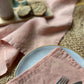100% Linen Napkins OEKO-TEX® Certified – Pale Pink X2