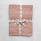 Travel Towel 100% OEKO-TEX® Certified Linen - Pale Pink
