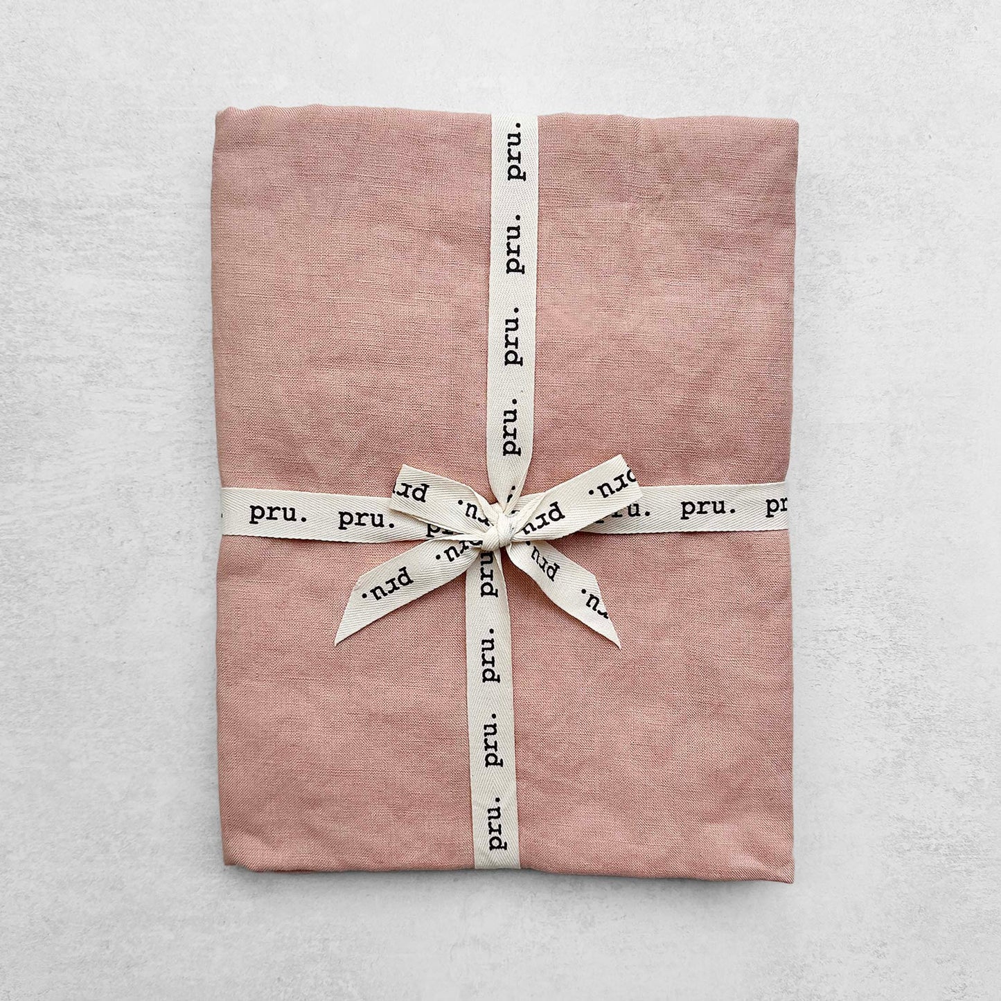 Travel Towel 100% OEKO-TEX® Certified Linen - Pale Pink