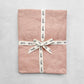 Travel Towel 100% OEKO-TEX® Certified Linen - Pale Pink
