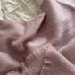 Albie Mohair Blanket - Dusty Pink