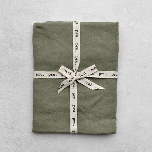 Travel Towel 100% OEKO-TEX® Certified Linen - Sage Green