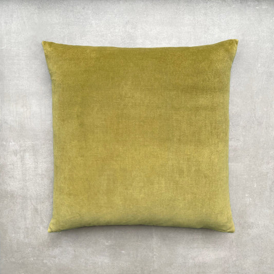 The Velvet And Linen Cushion Moss Green Sale