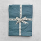 Travel Towel 100% OEKO-TEX® Certified Linen - Duck Egg Blue