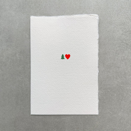 Eco Hand Made Charity Christmas Card
